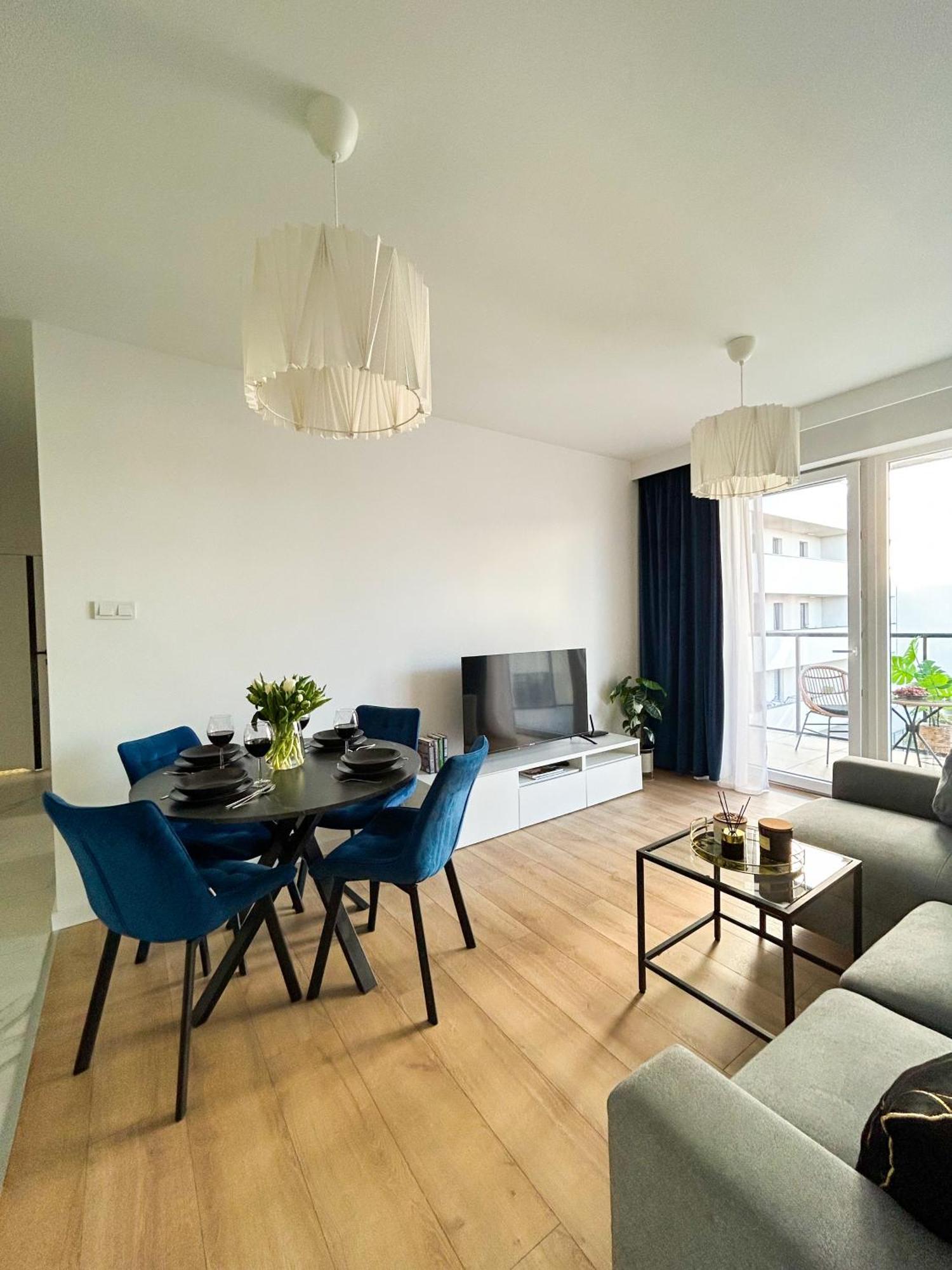 Lumina Stylish 3-Room Apart With Balcony Lódź Exterior foto