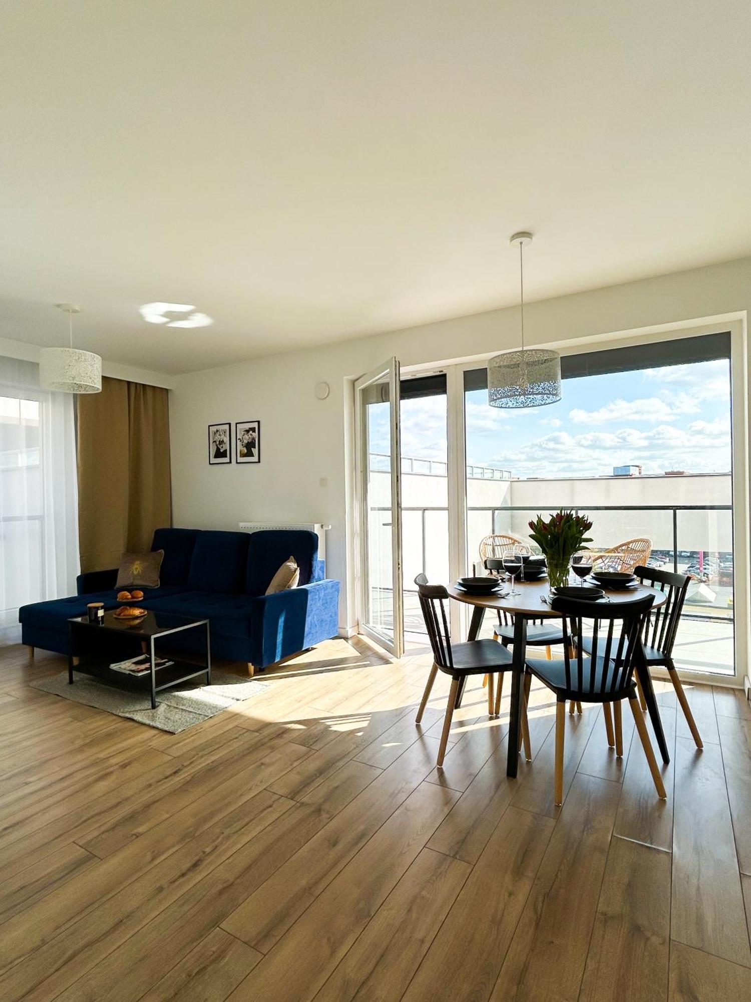 Lumina Stylish 3-Room Apart With Balcony Lódź Exterior foto